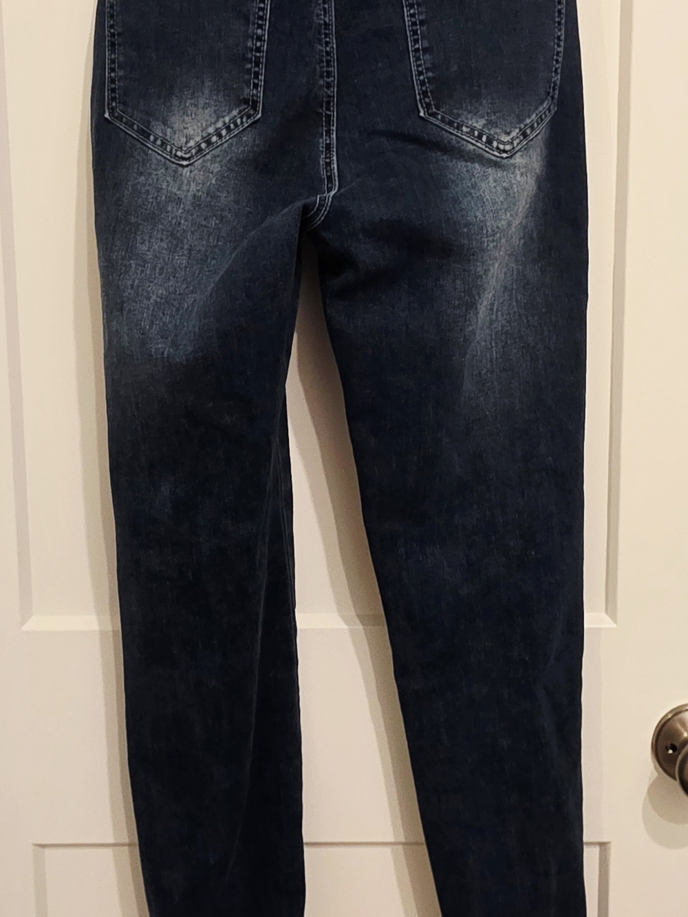 L&B Women’s Boyfriend Jeans in Dark Indigo Wash